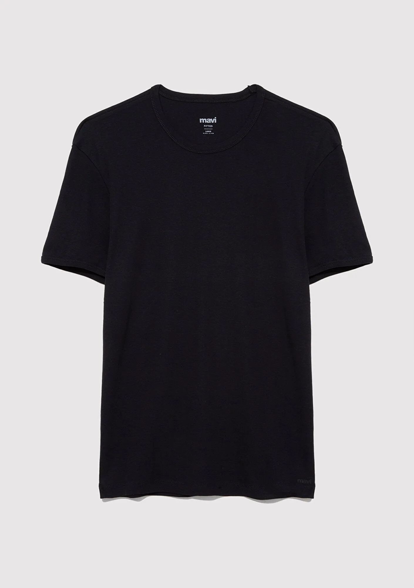 2 Pack Crew Neck Basic Mens T-Shirt