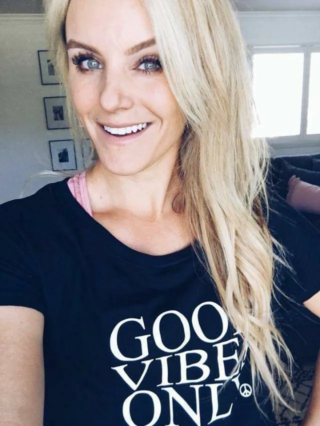 2 Piece Sets for Mama   Me - Good Vibes Only - Black Tee