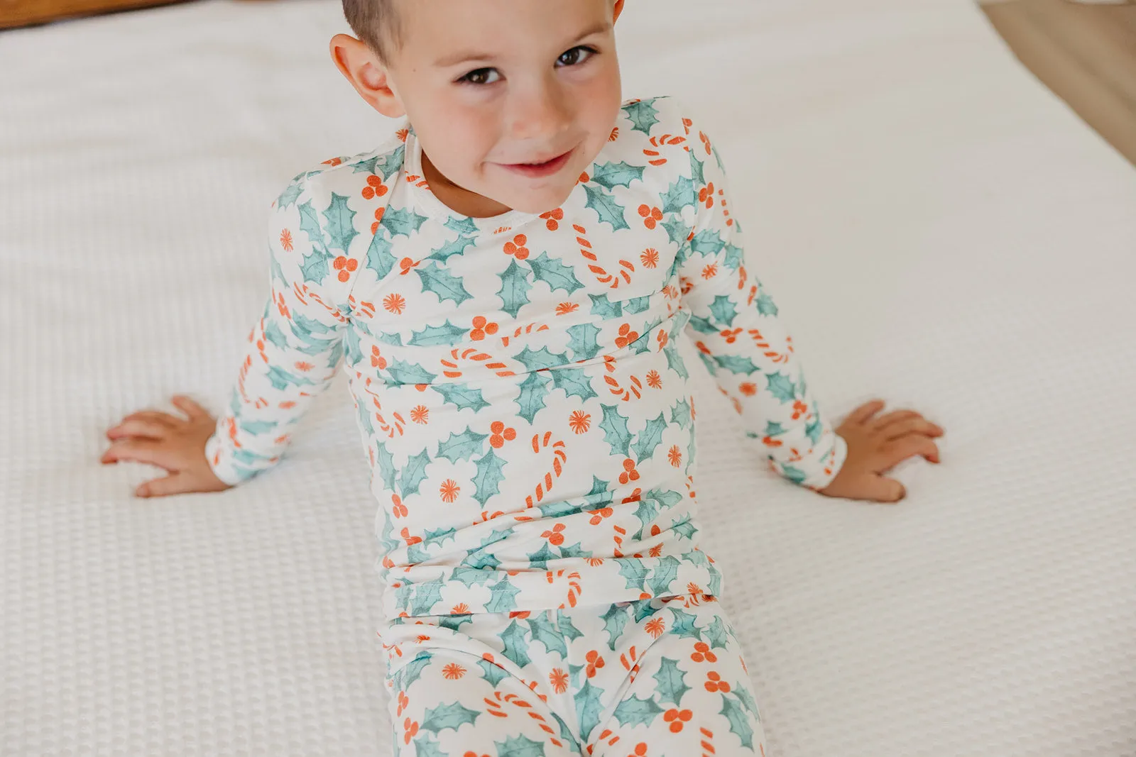 2pc Long Sleeve Pajama Set - Holly