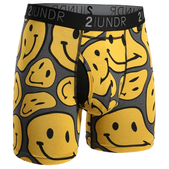 2UNDR Swing Shift - Boxer Brief - Smiley