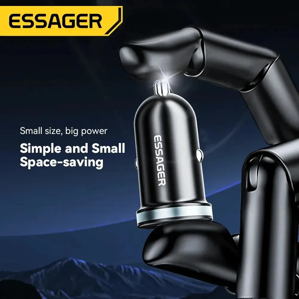 30W USB C Car Charger - Type C PD QC 3.0/SCP 5A Fast Charging