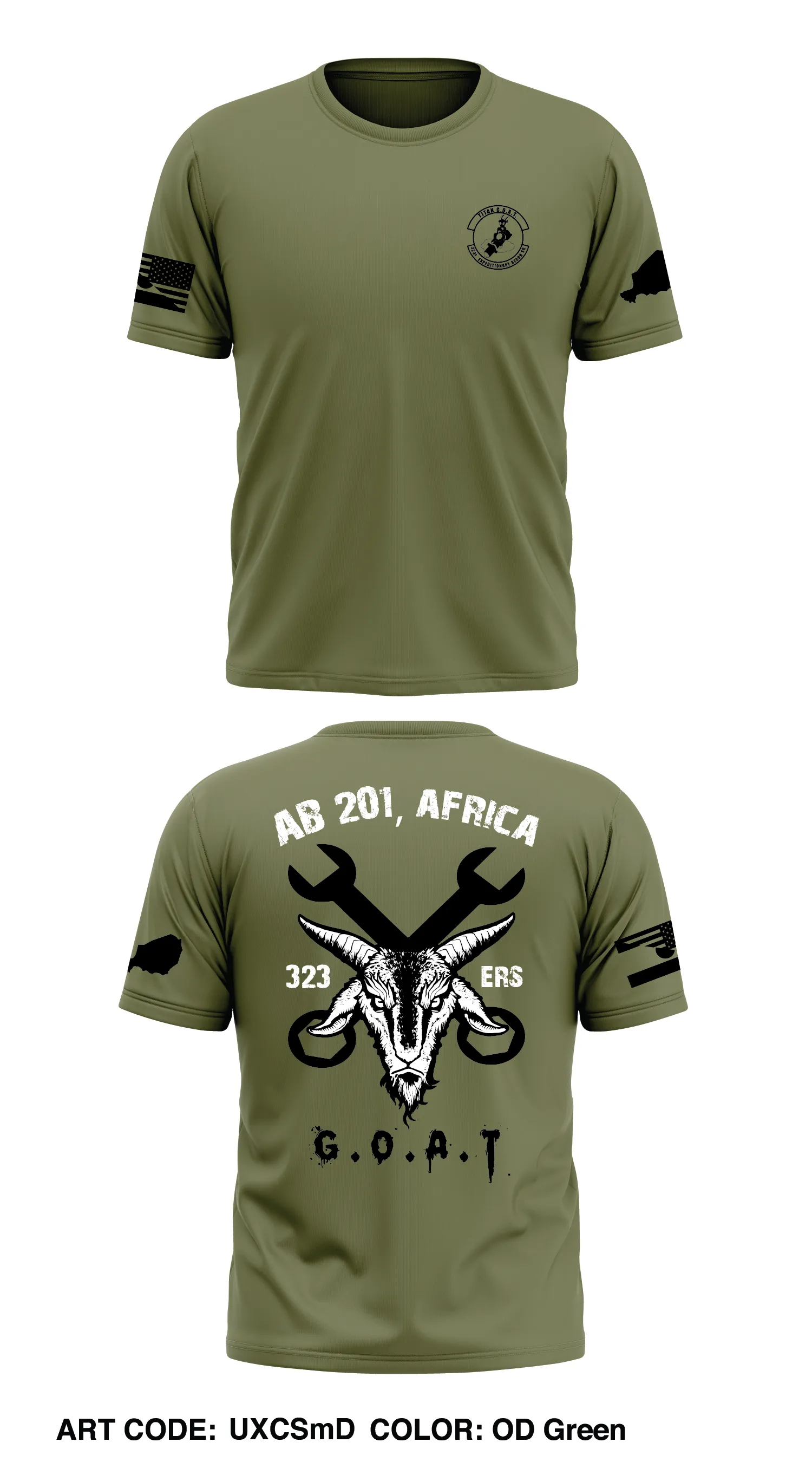 323 ERS AB 201 Store 1 Core Men's SS Performance Tee - UXCSmD
