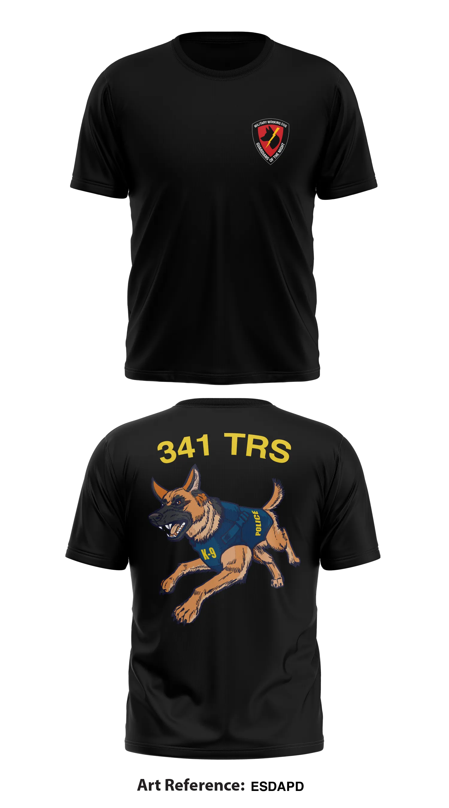 341 TRS Store 1 Core Men's SS Performance Tee - esDAPd