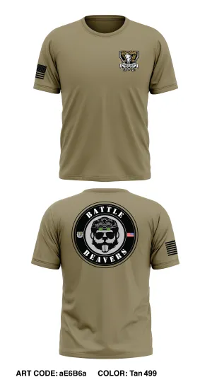 3rd PLT, Charger Co, 1-77 AR Core Men's SS Performance Tee - 8x5prr