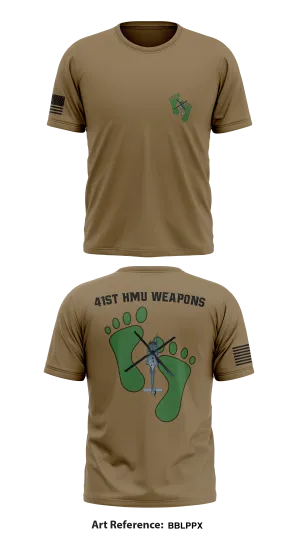 41st HMU Weapons  Store 1 Core Men's SS Performance Tee - bBLppX
