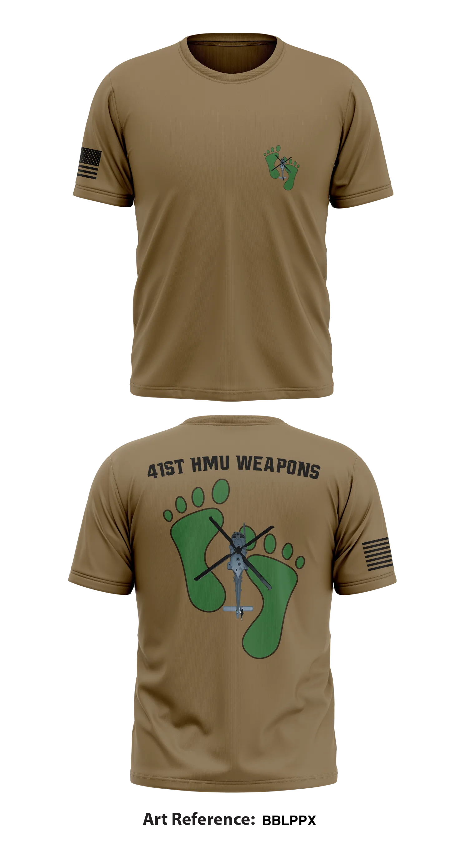 41st HMU Weapons  Store 1 Core Men's SS Performance Tee - bBLppX