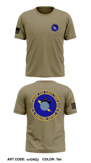 43rd Operations Support Squadron Core Men's SS Performance Tee - xnGNZy