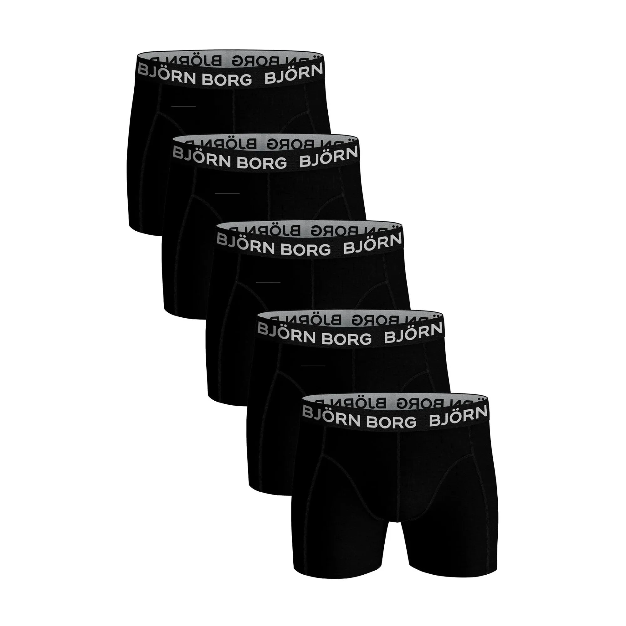 5 Pack Mens Breathable Cotton Boxer Shorts (Designer)