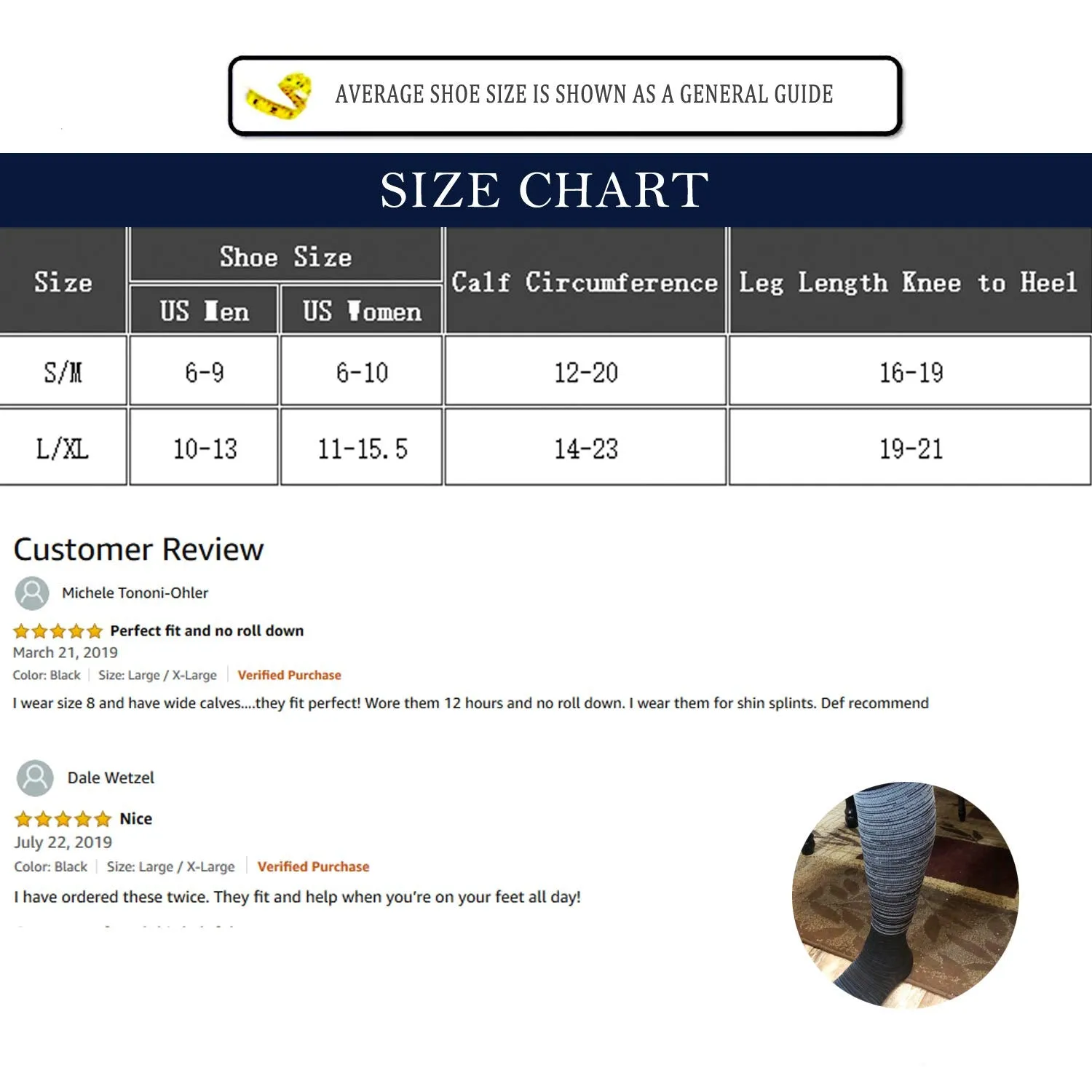 5-Pairs Gradient Compression Socks For Men & Women （20-30 mmHG）I ACTINPUT