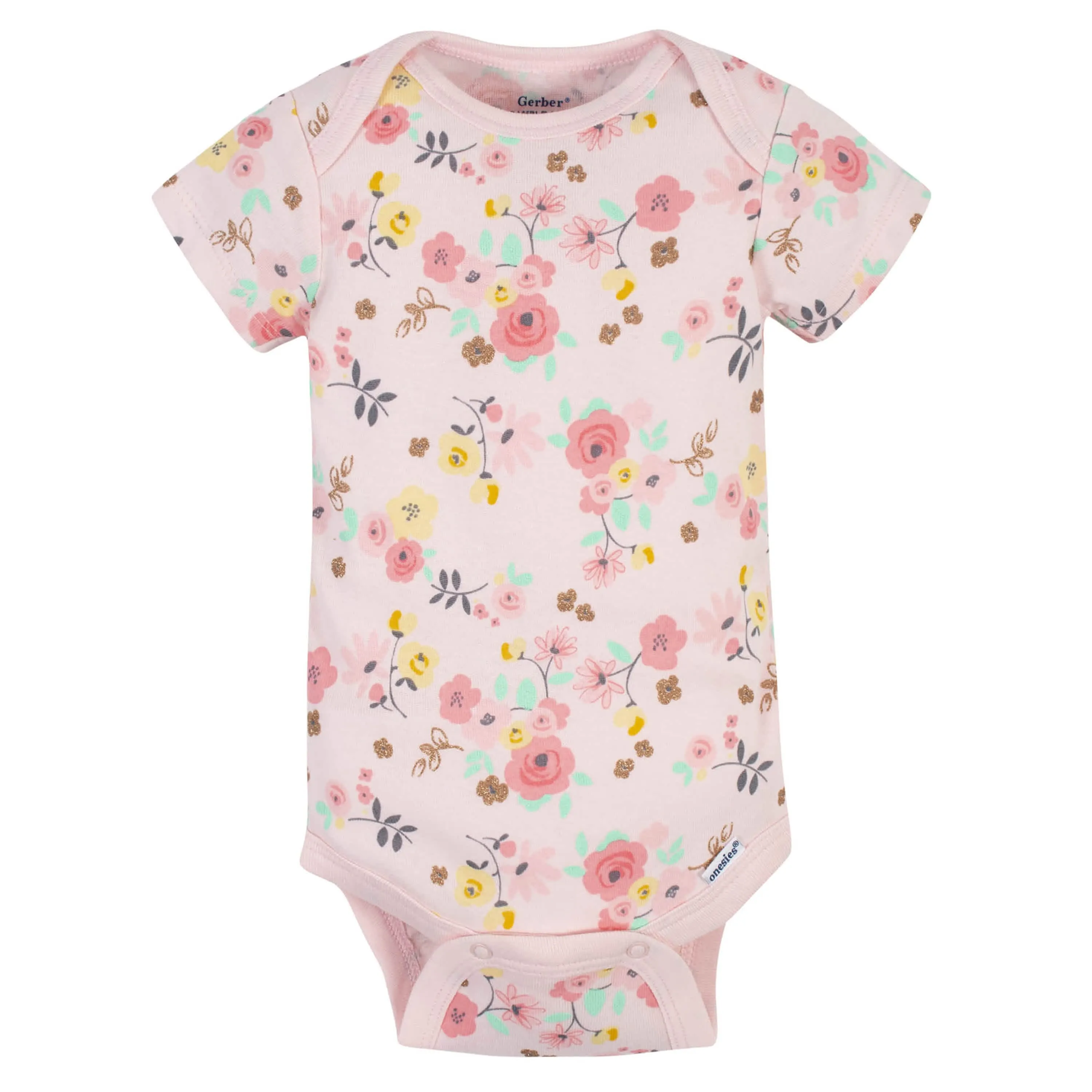 5-Piece Baby Girls Love You Onesies® Bodysuits & Pants Set