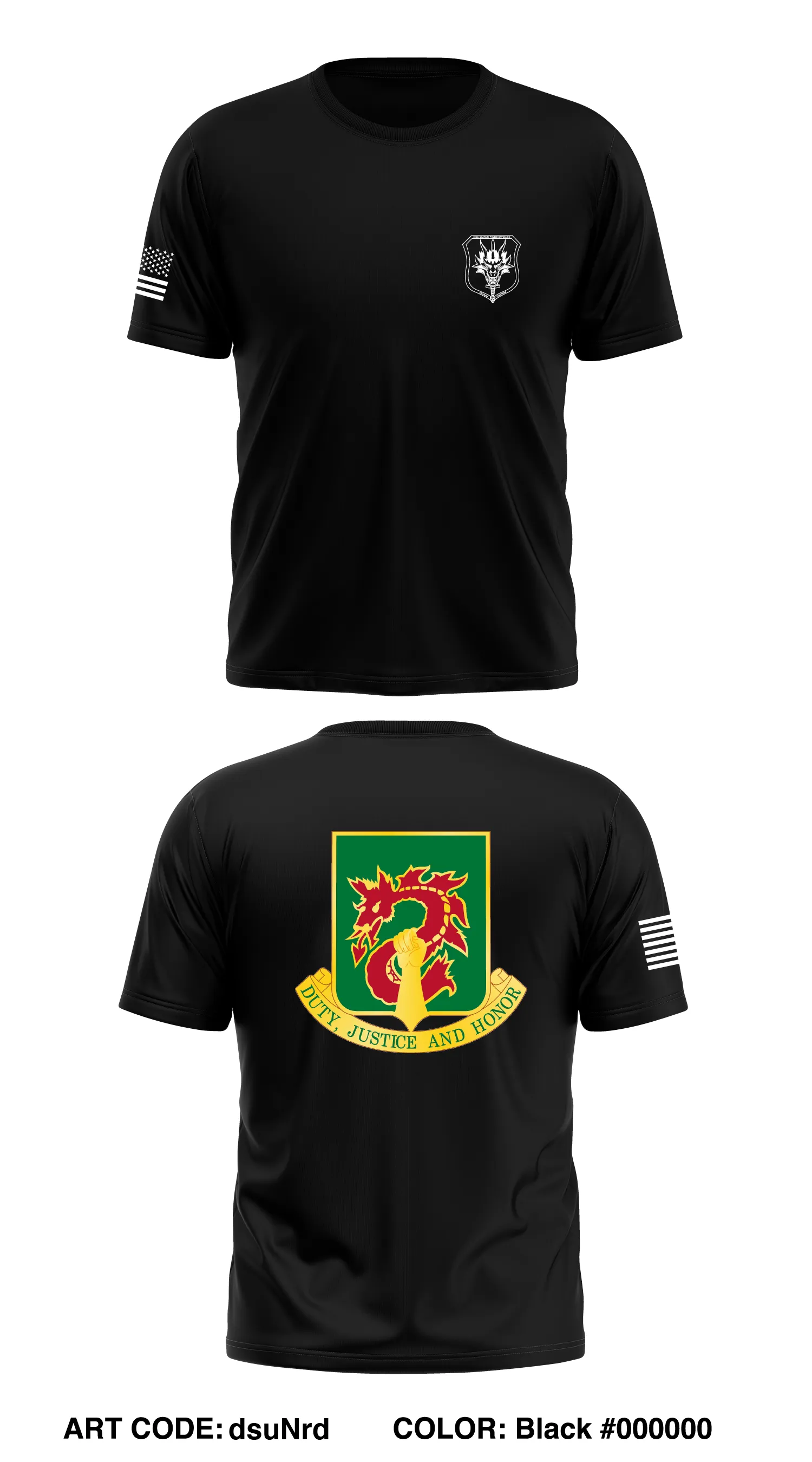 504th MP BN Store 1 Core Men's SS Performance Tee - dsuNrd