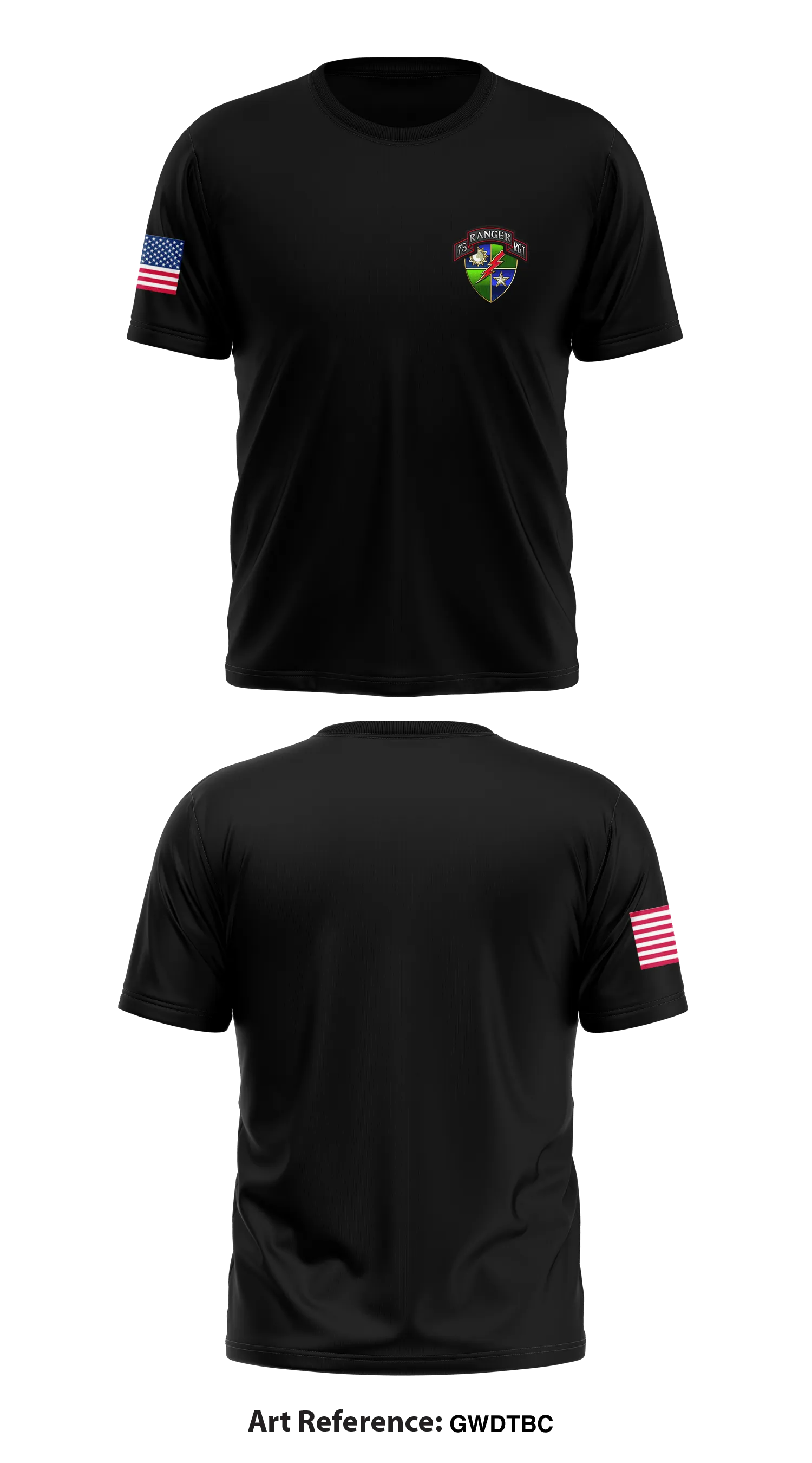 75th ranger regiment Core Men's SS Performance Tee - GwDtbC