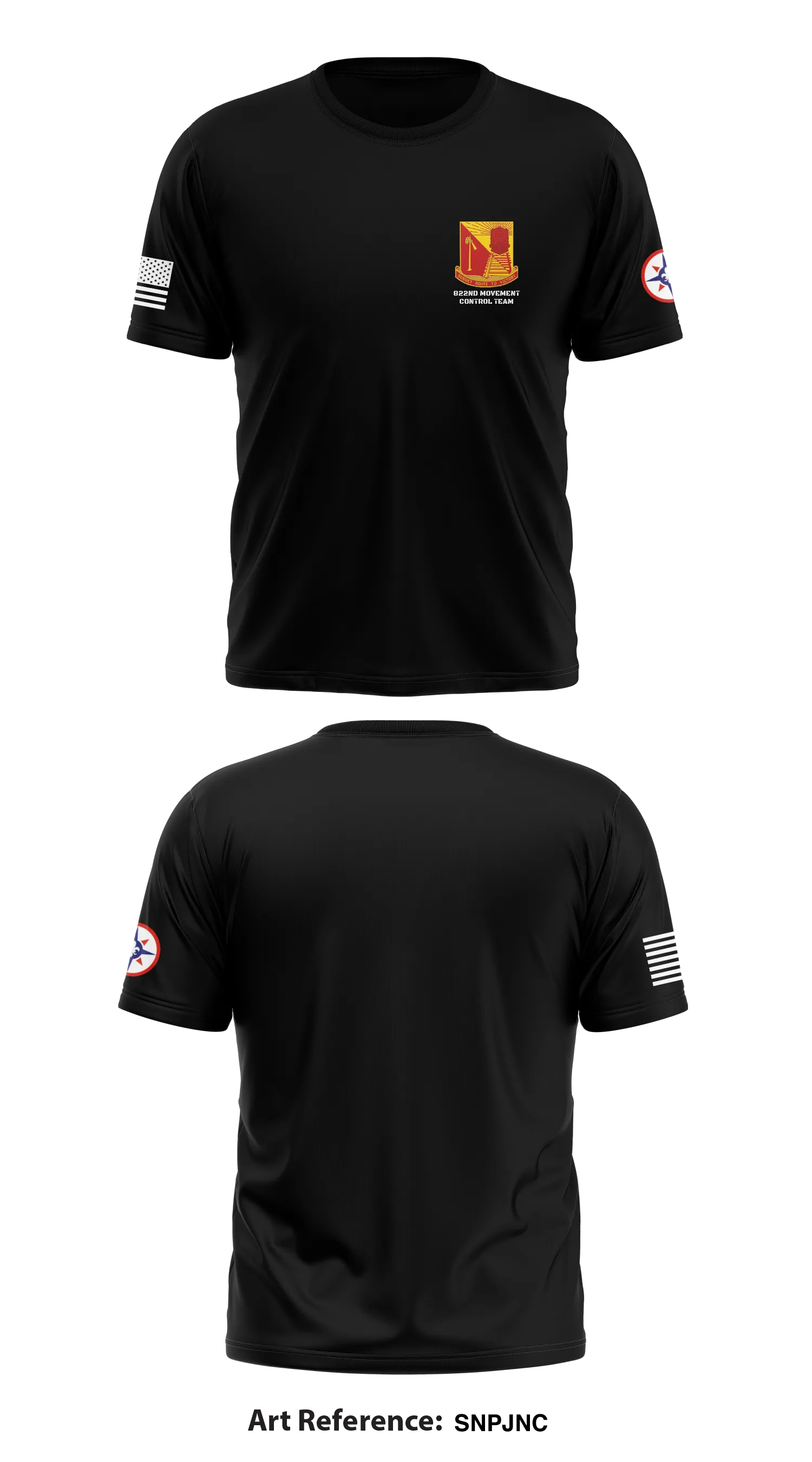 822nd Movement Control Team Core Men's SS Performance Tee - sNpjNC
