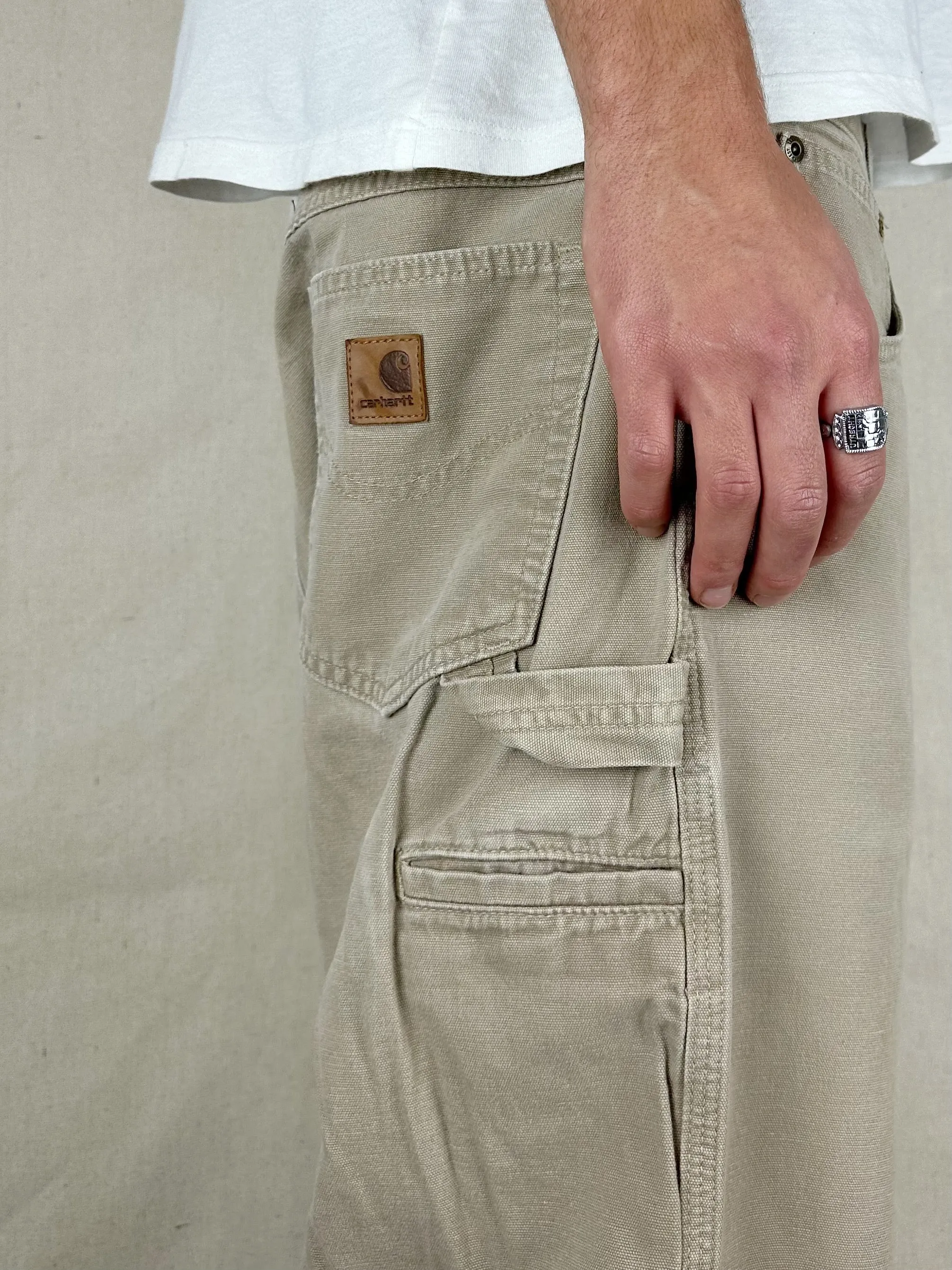 90's Carhartt Vintage Carpenter Pants Size 38x32