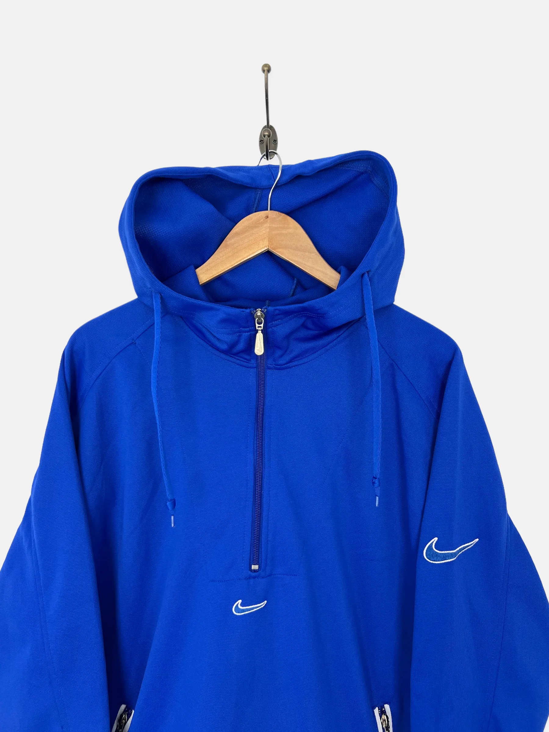 90's Nike Embroidered Vintage Tracksuit Jacket & Pants Size M