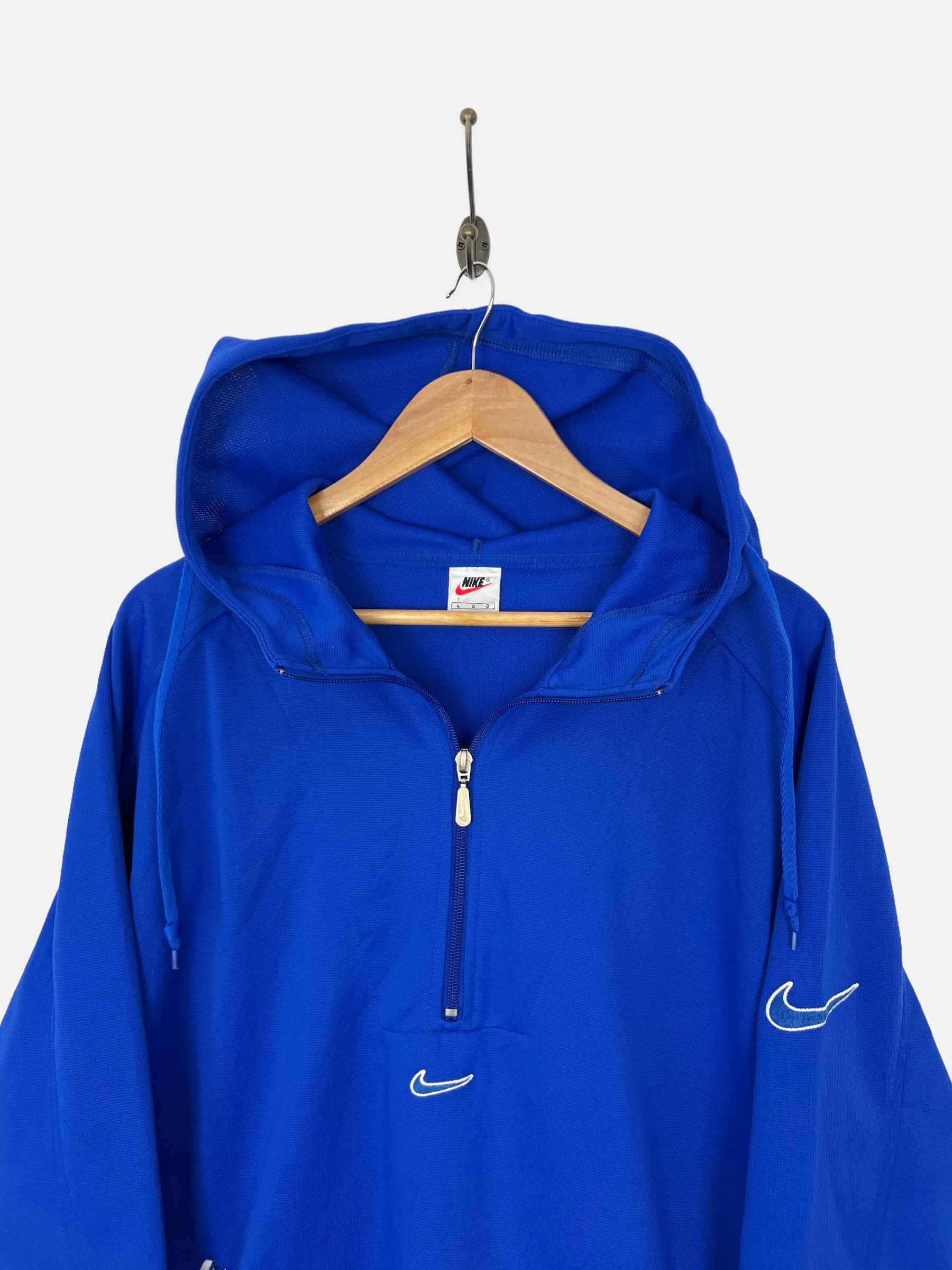 90's Nike Embroidered Vintage Tracksuit Jacket & Pants Size M