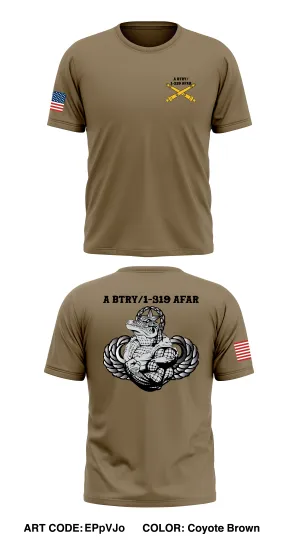 A BTRY/1-319 AFAR Store 1 Core Men's SS Performance Tee - EPpVJo