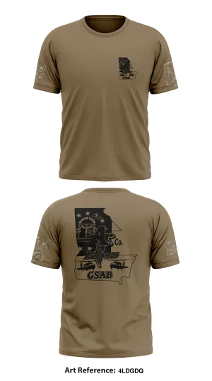 A Co 1-171st GSAB Store 1 Core Men's SS Performance Tee - 4LdgDq