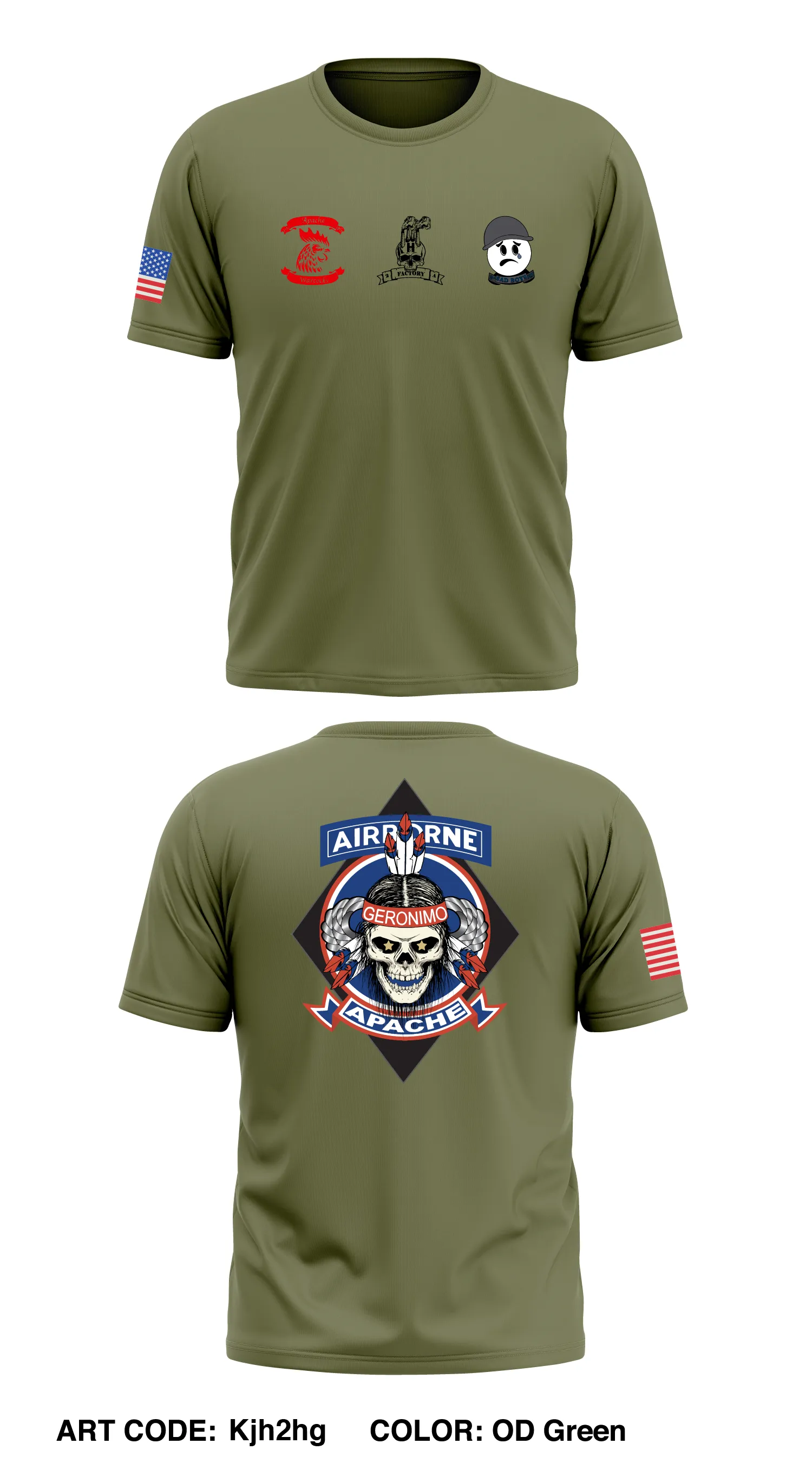A Co 1-501 Store 1 Core Men's SS Performance Tee - Kjh2hg