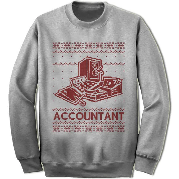 Accountant Christmas Sweatshirt