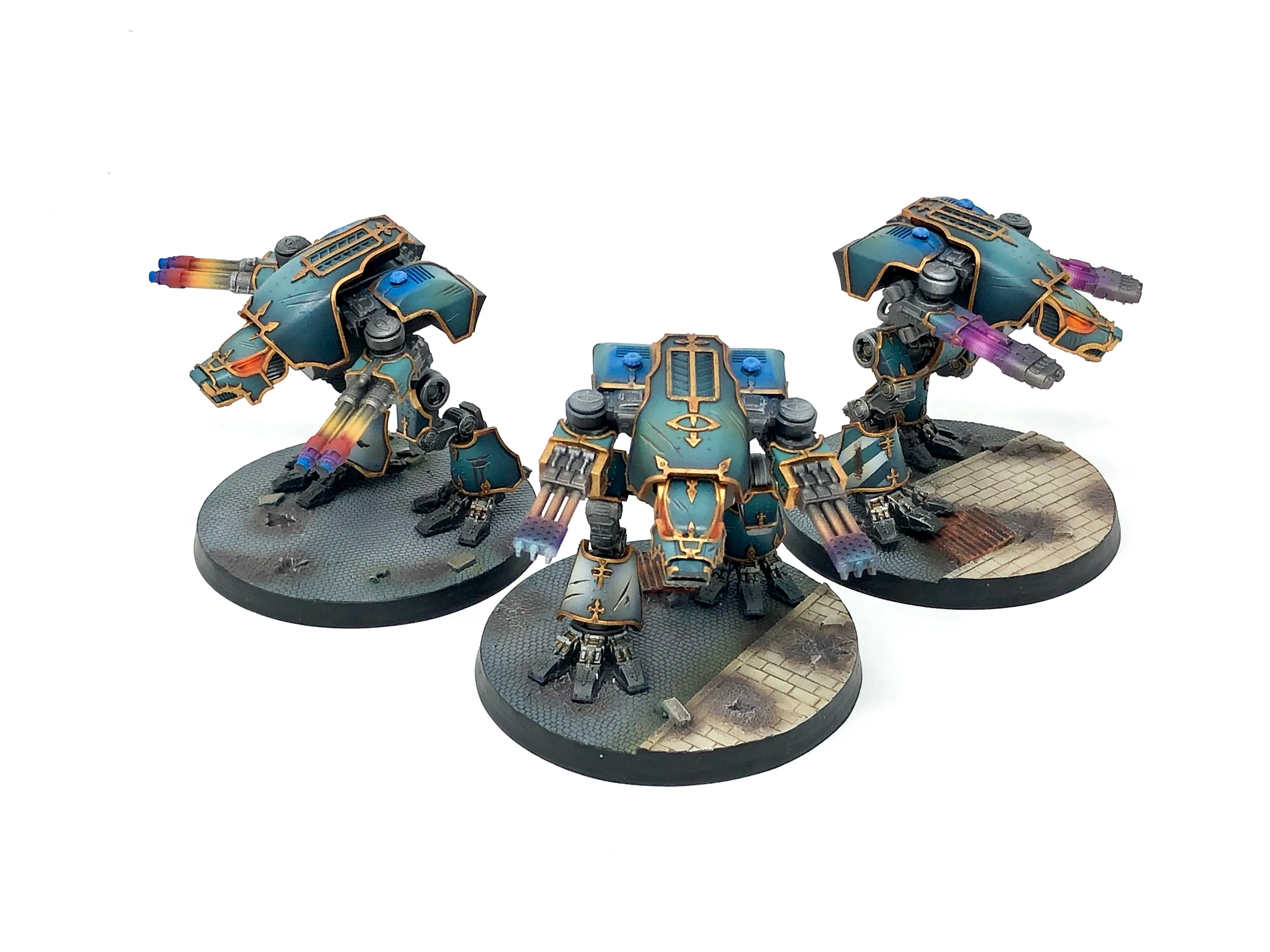 Adeptus Titanicus Warhound Scout Titans