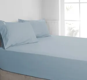 ALGODON "300TC Cotton" FITTED SHEET Combo Set - DENIM