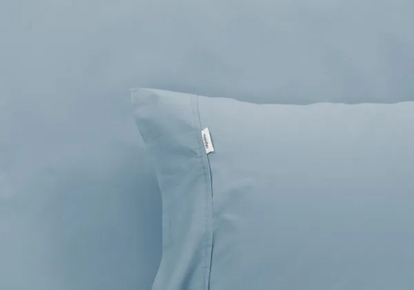 ALGODON "300TC Cotton" FITTED SHEET Combo Set - DENIM