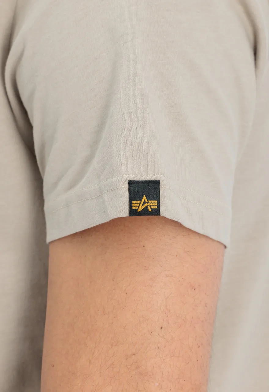 Alpha Industries | Basic T Small Logo | 679 vint. sand