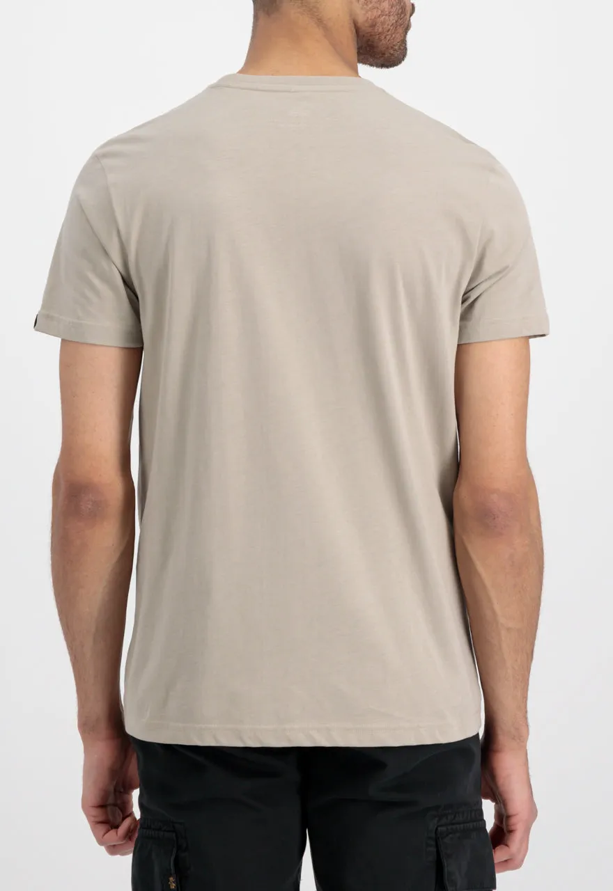 Alpha Industries | Basic T Small Logo | 679 vint. sand
