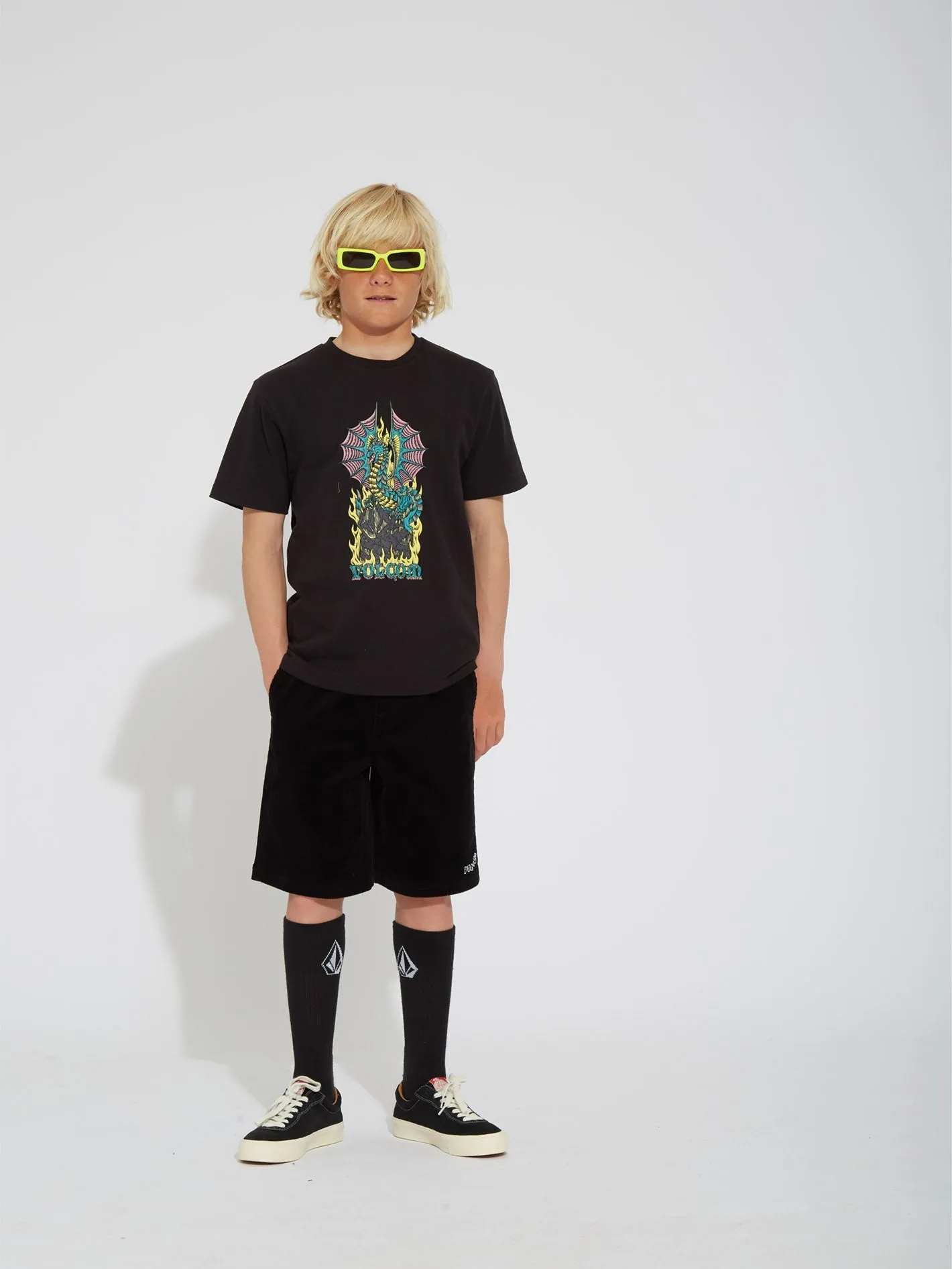 Alstone T-Shirt - BLACK - (KINDER)