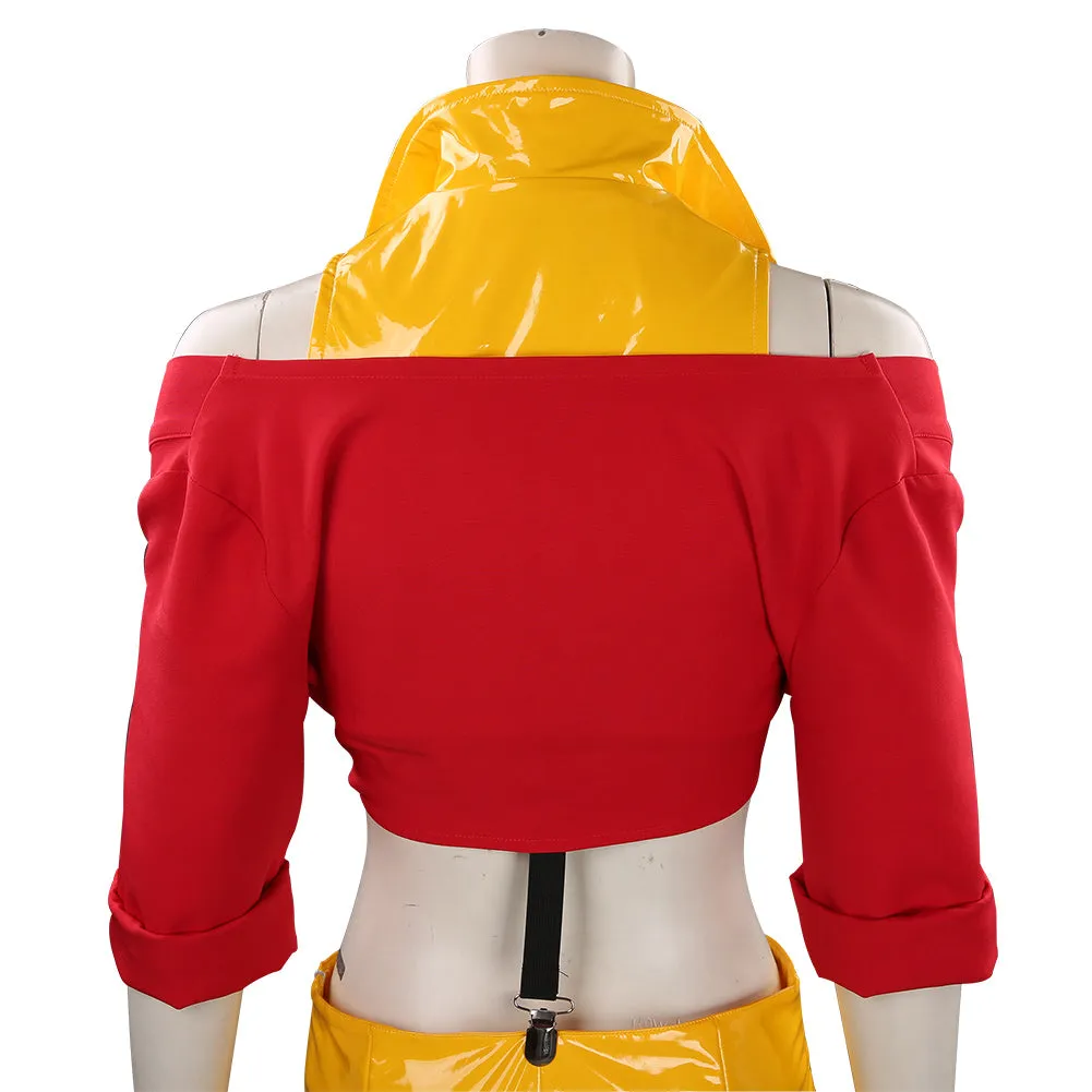 Anime Cowboy Bebop Faye Valentine Cosplay Costume Outfits Halloween Carnival Suit