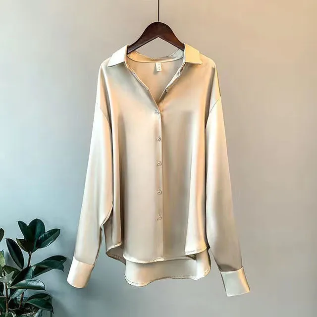 Annette | Stylish silk blouse