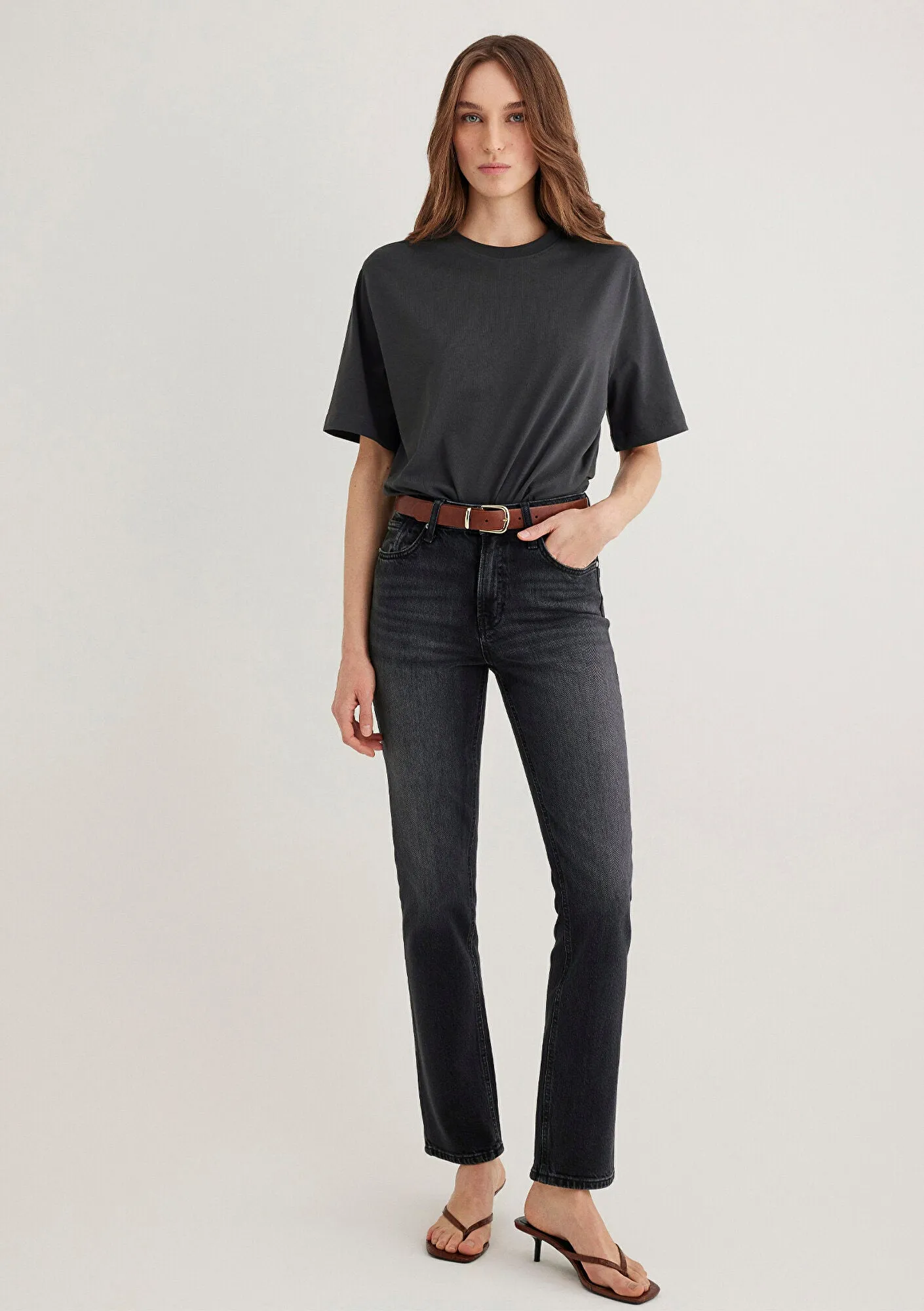 Anthracite Basic T-Shirt