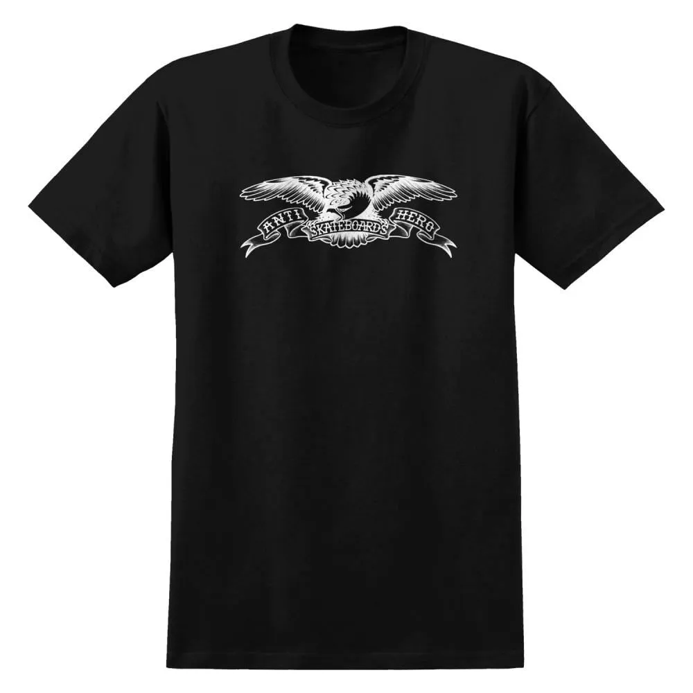 Anti Hero T-Shirt Basic Eagle - Black / White Print