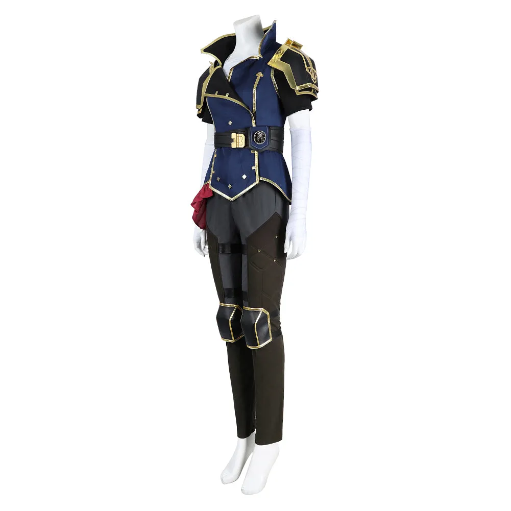 Arcane: League of Legends TV (2024) Season 2Vi Blue Officer Uniform Outfit Cosplay Costume
