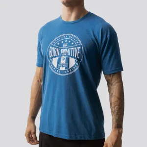 Athlete Driven T-Shirt (Heather Cool Blue)