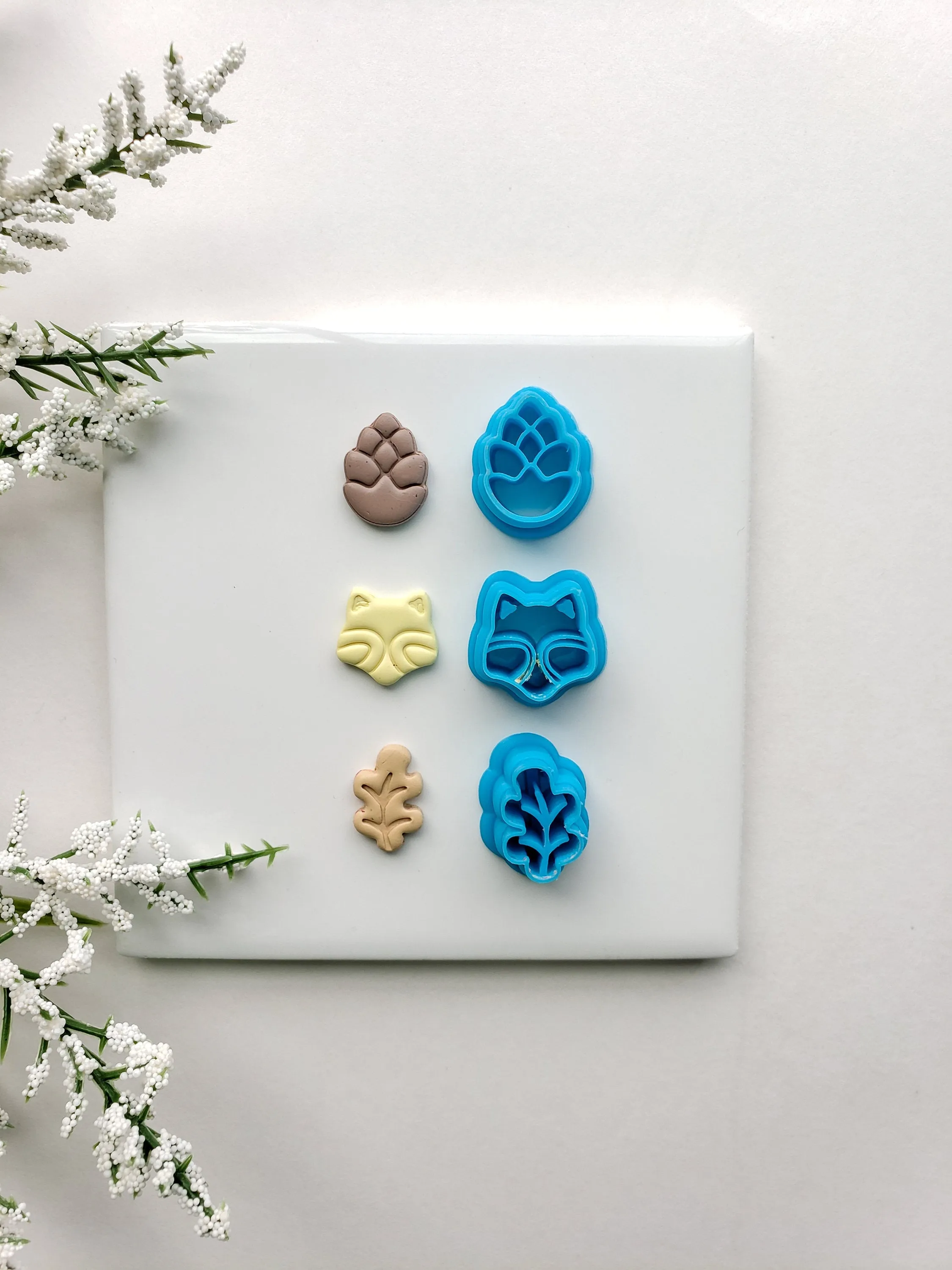 Autumn Stud Pack | Fall Clay Cutter