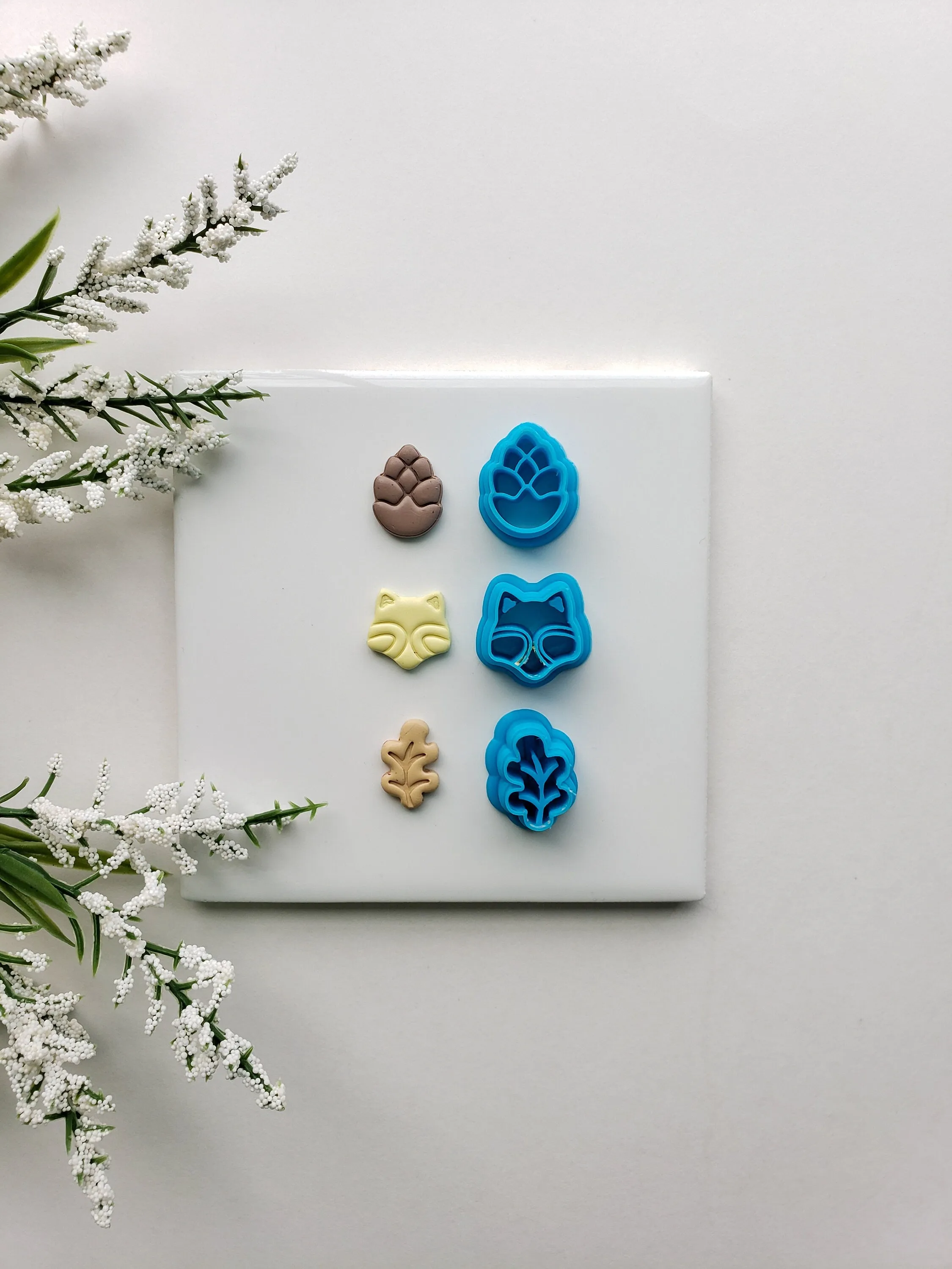 Autumn Stud Pack | Fall Clay Cutter