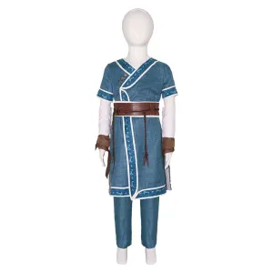 Avatar: The Last Airbender 2024 Katara Character Kids Children Cosplay Costume Outfits