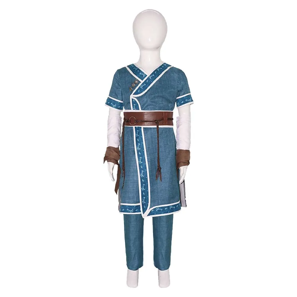Avatar: The Last Airbender 2024 Katara Character Kids Children Cosplay Costume Outfits