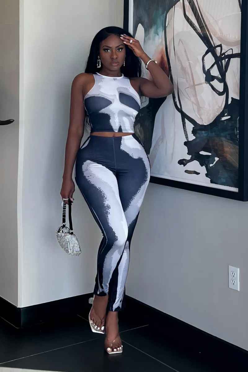 BABY I'M BACK BLACK LEGGING | SET