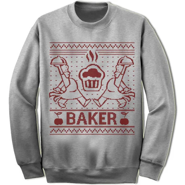 Baker Christmas Sweatshirt