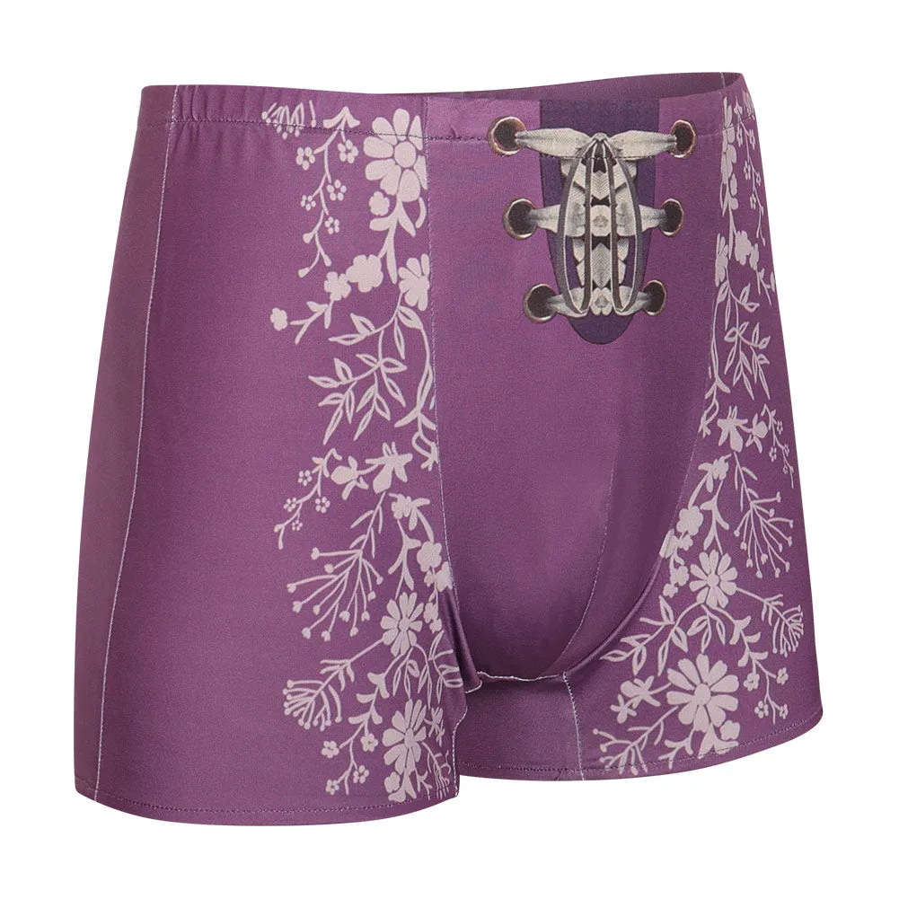 Baldur's Gate 3 Game Gale Purple Underpants Cosplay Costume Outfits Halloween Carnival Suit