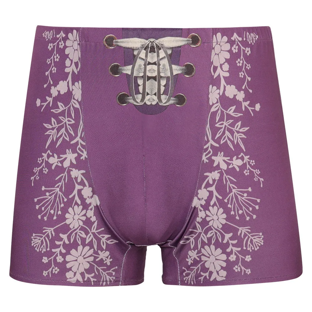 Baldur's Gate 3 Game Gale Purple Underpants Cosplay Costume Outfits Halloween Carnival Suit