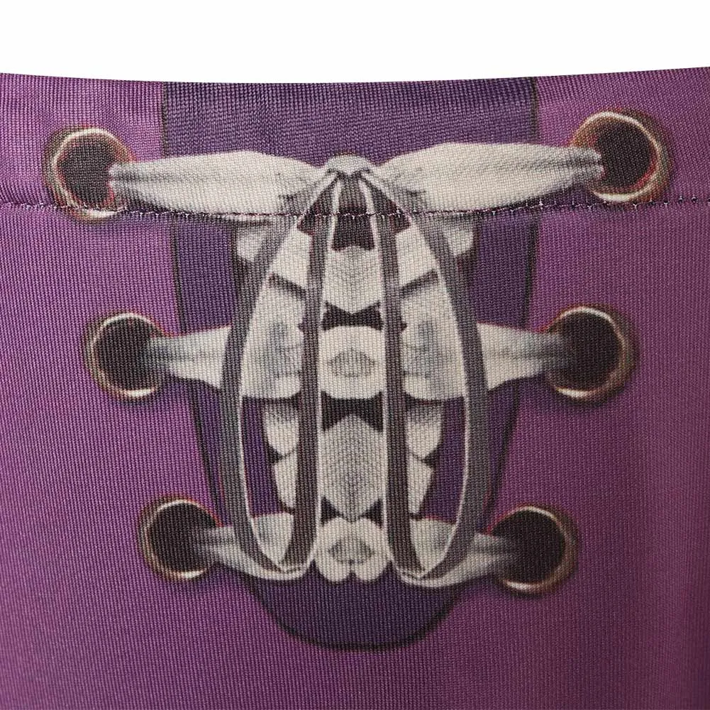 Baldur's Gate 3 Game Gale Purple Underpants Cosplay Costume Outfits Halloween Carnival Suit