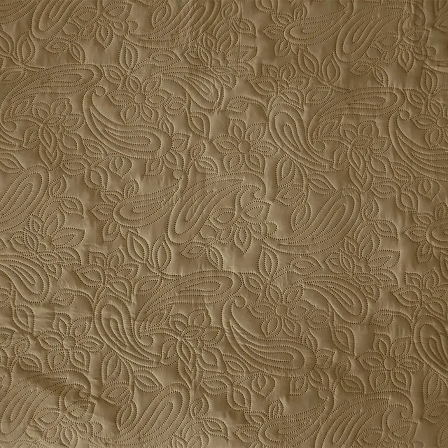 Bambury Paisley Coverlet Set - Honey