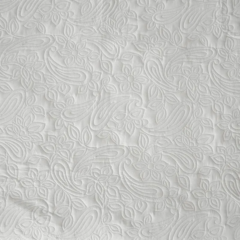 Bambury Paisley Coverlet Set - Ivory