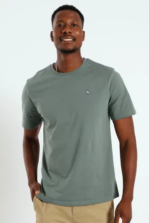Basic Crew T-Shirt - Forest Green