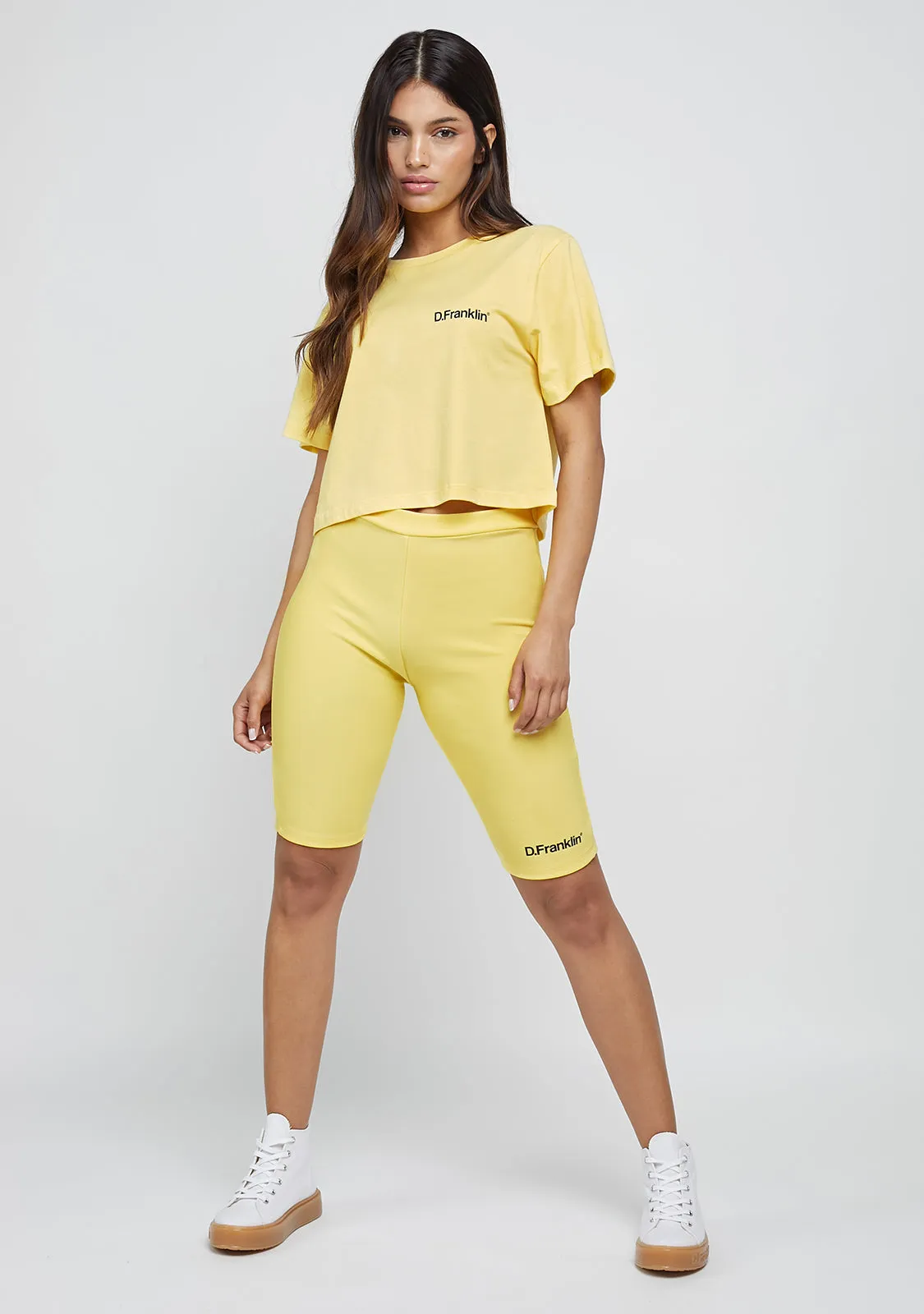Basic Crop Top Yellow