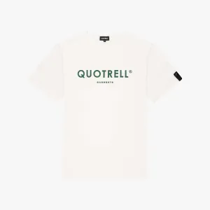 BASIC GARMENTS TEE | OFF WHITE/GREEN